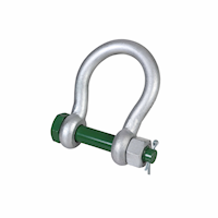 G-4263 Green Pin Fishing Shackles Product Render 1